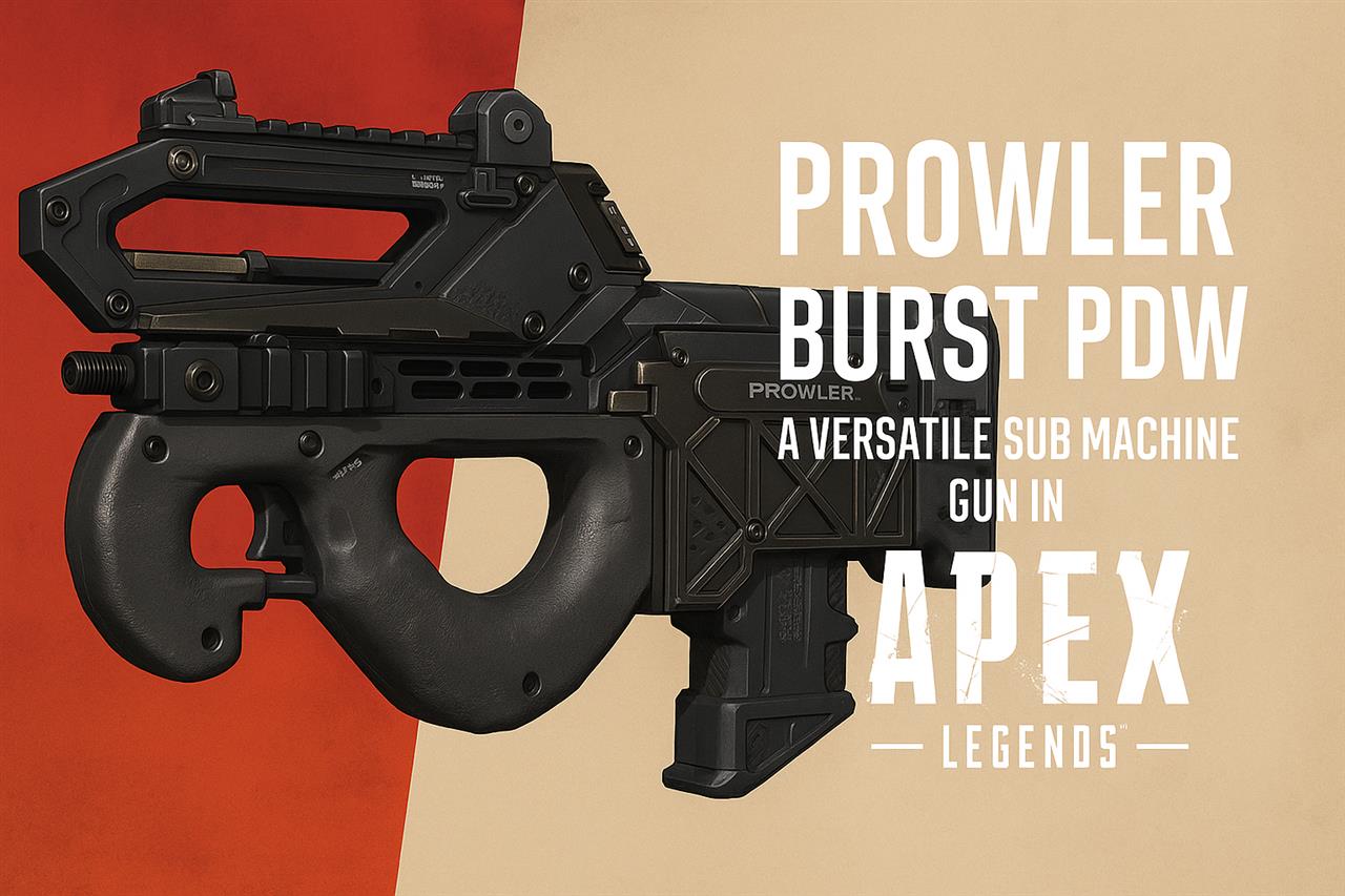 Prowler burst pdw - a versatile sub machine gun in apex legends